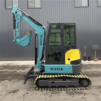 Máy xúc bánh xích TLERA 4 tấn (Vàng-Xanh)